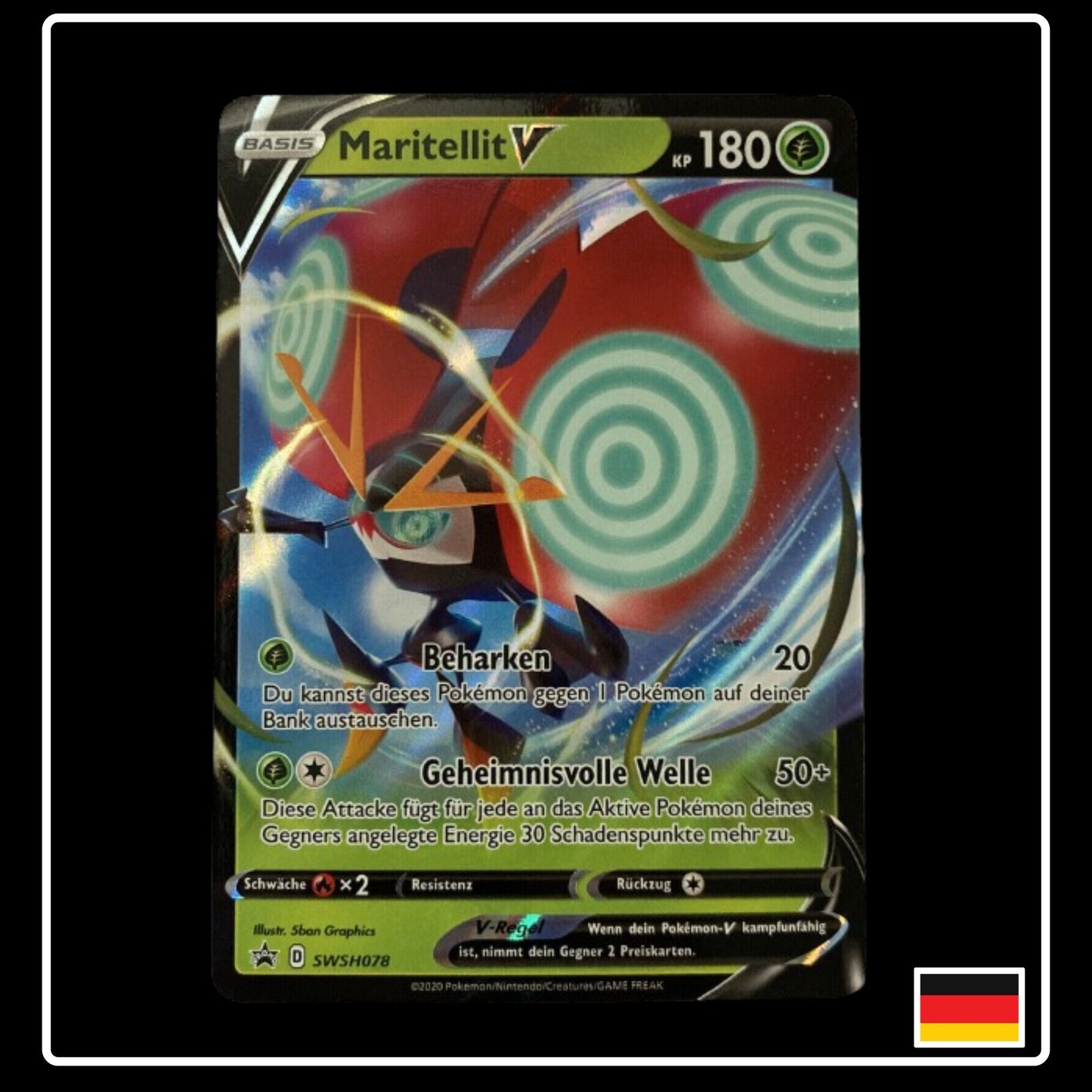 Maritellit V Deutsch SWSH078 Black Star Promo