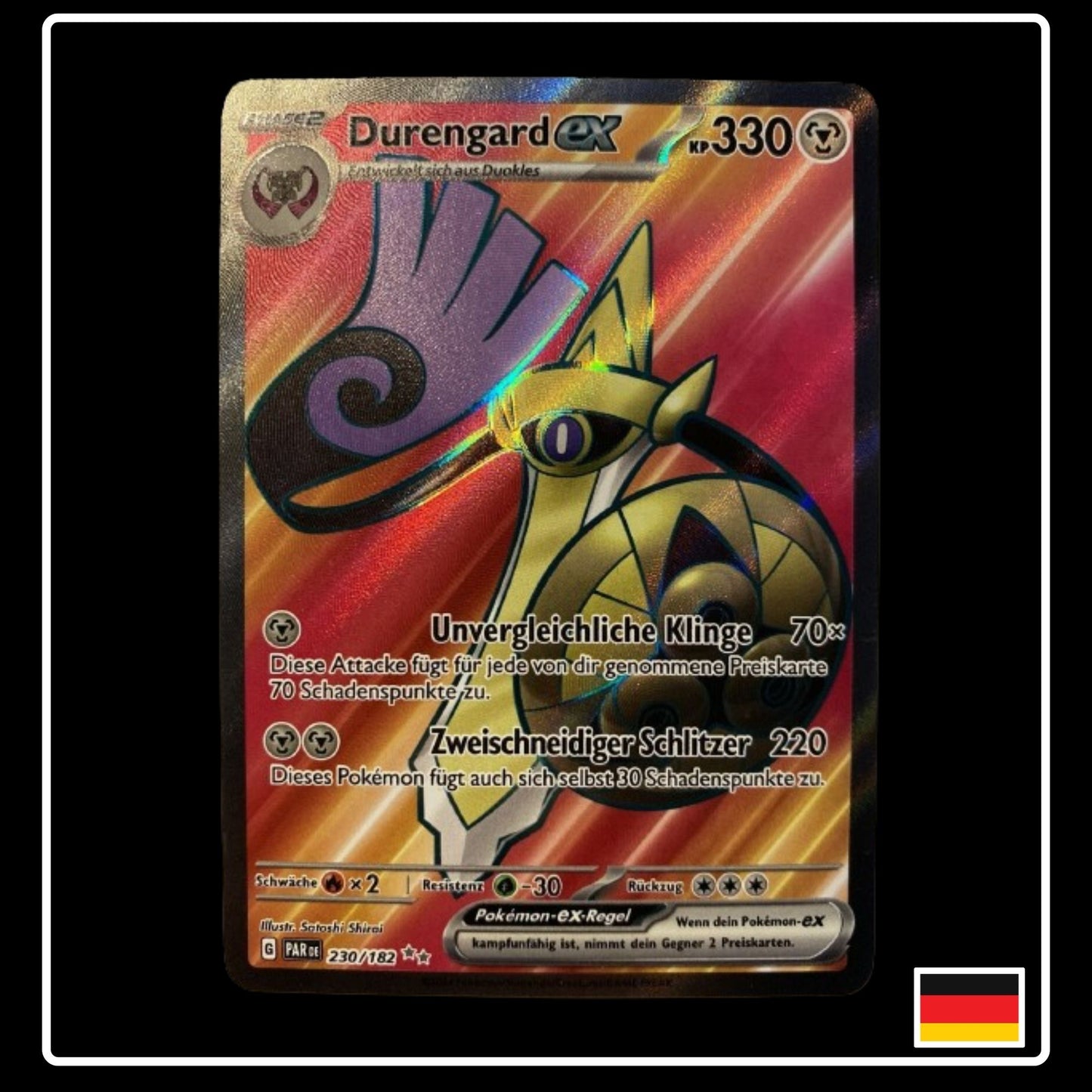 Durengard ex Full Art Deutsch 230/182 Paradox Rift