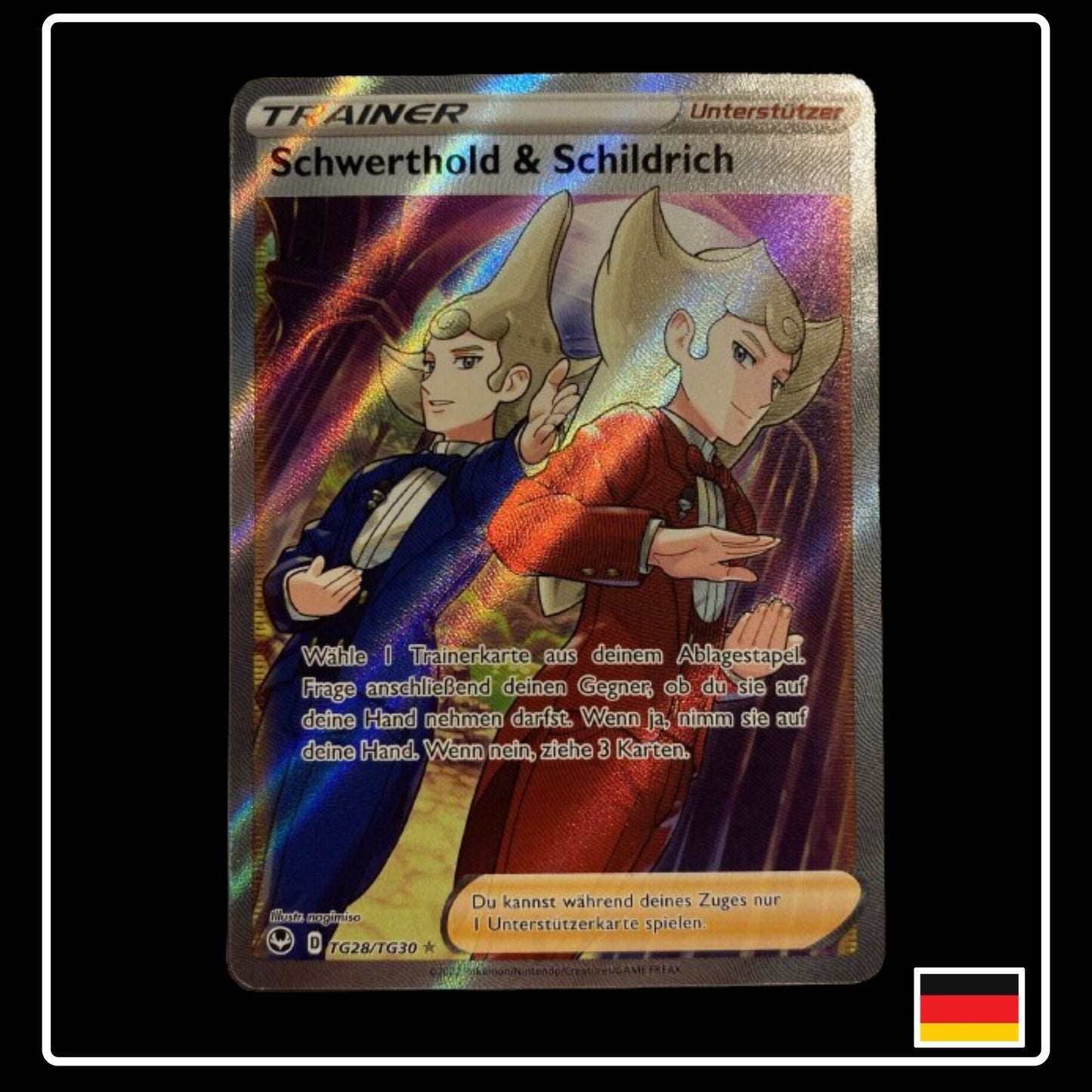 Schwerthold & Schildrich Full Art Deutsch TG28/TG30 Silberne Sturmwinde