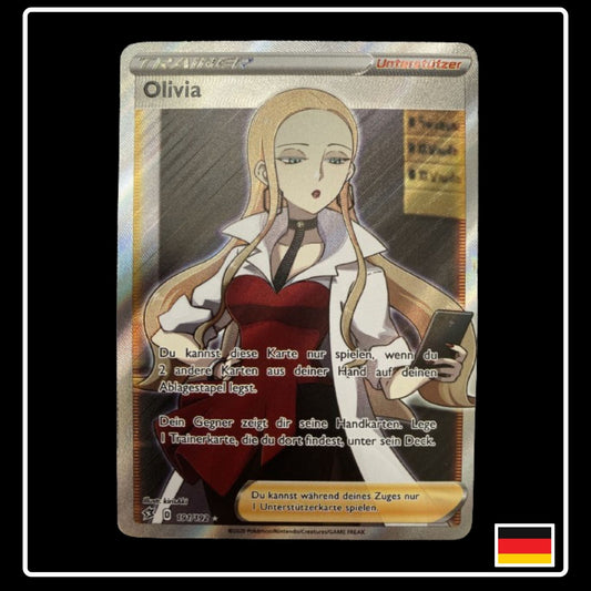 Olivia Full Art Deutsch 191/192 Clash der Rebellen