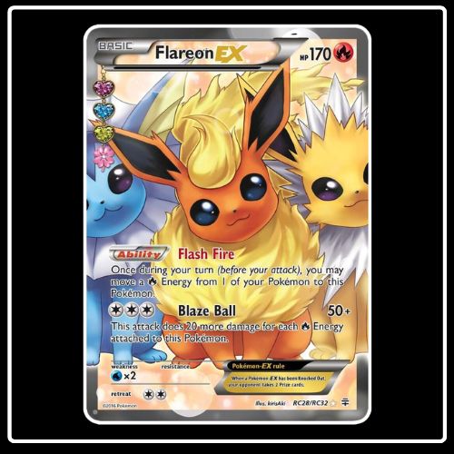 Flareon EX RC28/RC32 Pokemon XY Generations (EN)