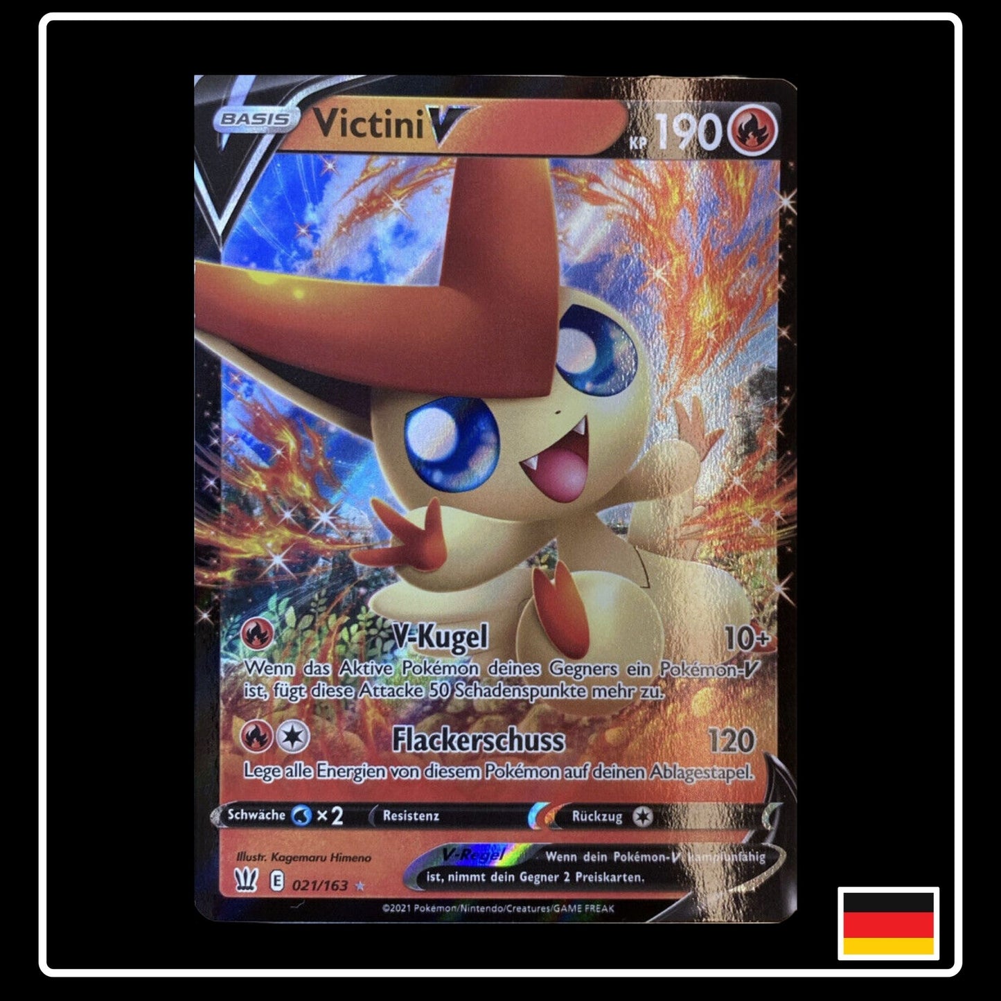 Victini V Deutsch 021/163 Kampfstile