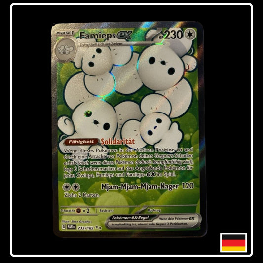 Famieps ex Full Art Deutsch 233/182 Paradox Rift