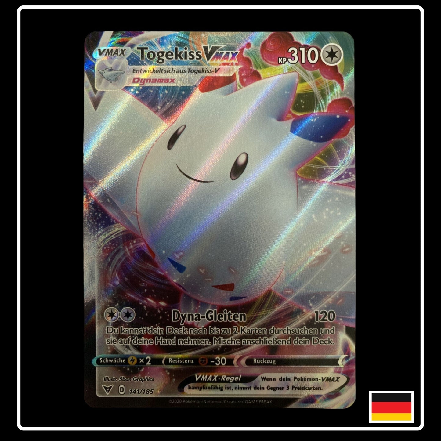 Togekiss VMAX Deutsch 141/185 Farbenschock