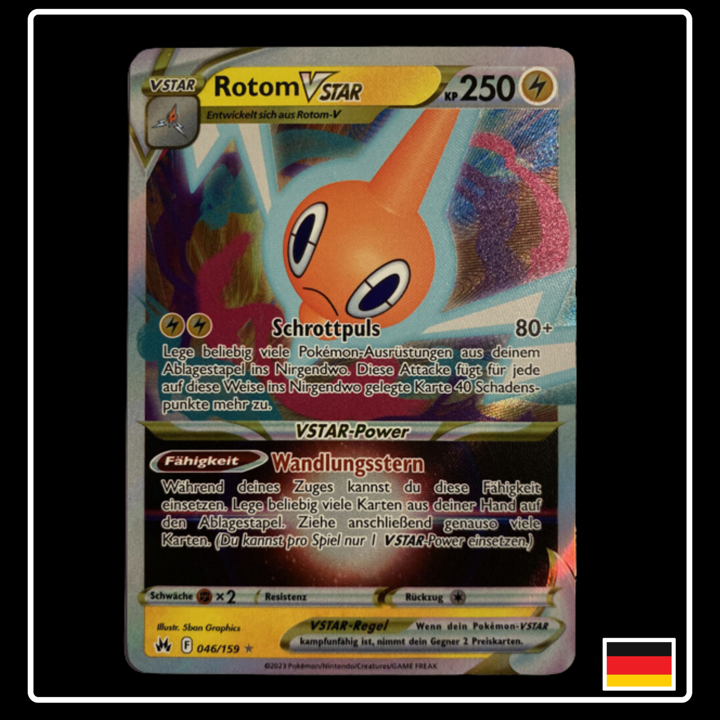 Rotom VSTAR Deutsch 046/159 Zenit der Könige