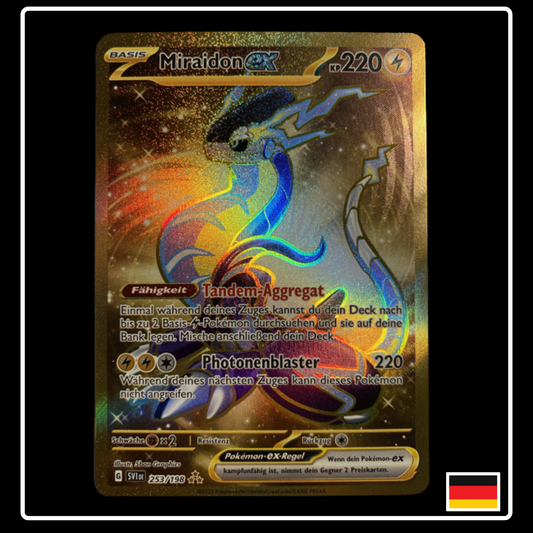 Miraidon ex Hyper Rare Deutsch 253/198 Karmesin & Purpur