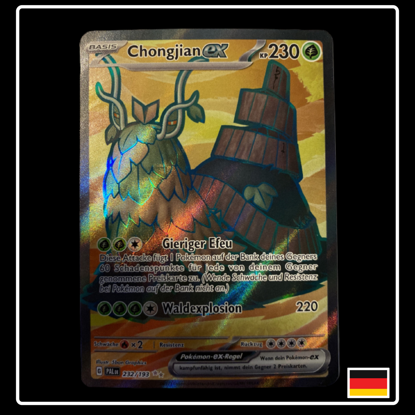 Chongjian ex Full Art Deutsch 232/193 Entwicklungen in Paldea