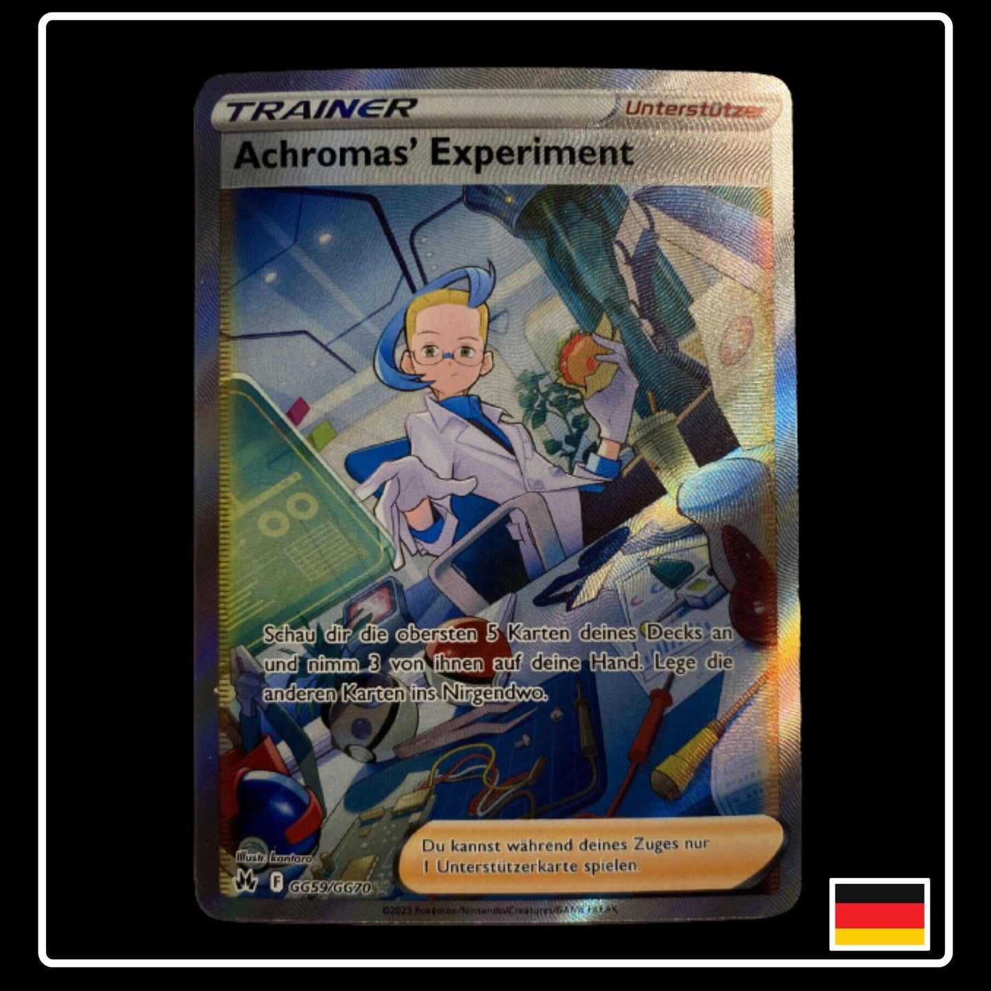 Achromas’ Experiment Full Art Deutsch GG59/GG70 Zenit der Könige