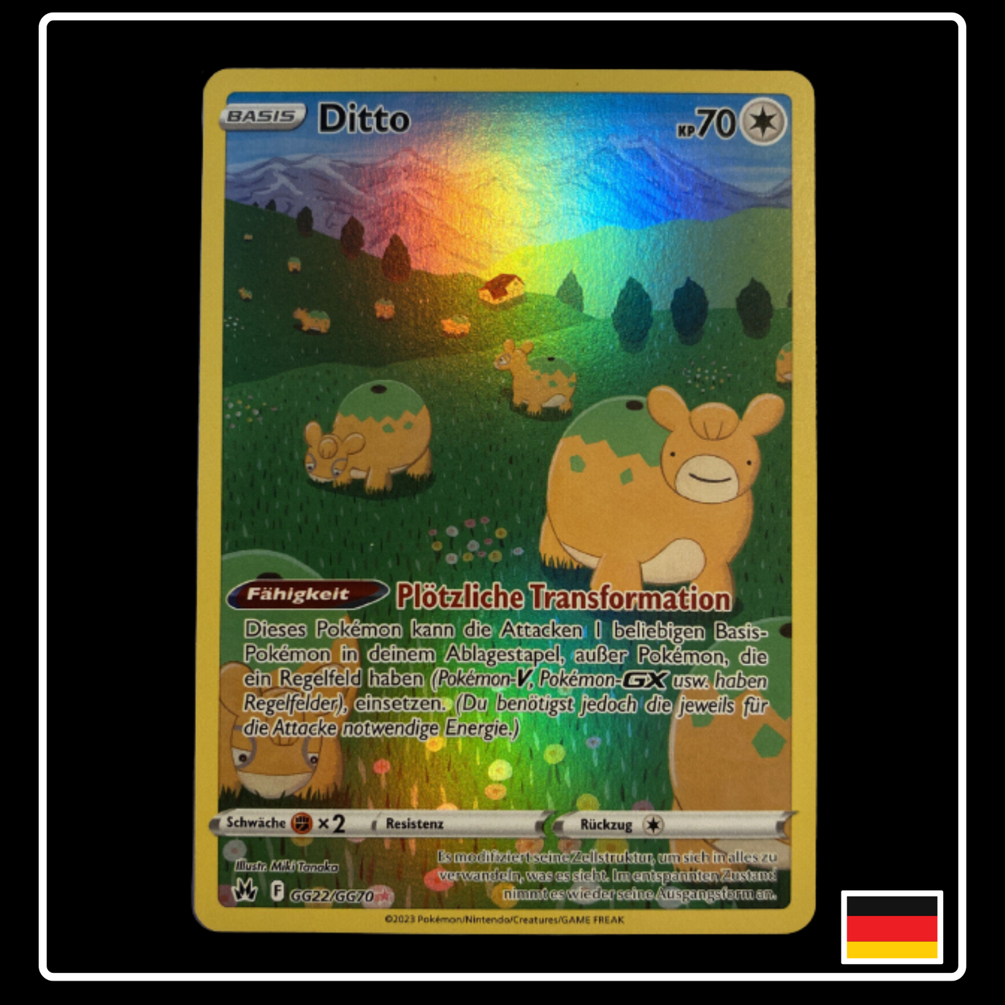 Ditto Art Rare Deutsch GG22/GG70 Zenit der Könige