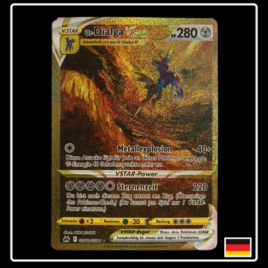 Ur-Dialga VSTAR Alternative Art Deutsch GG68/GG70 Zenit der Könige