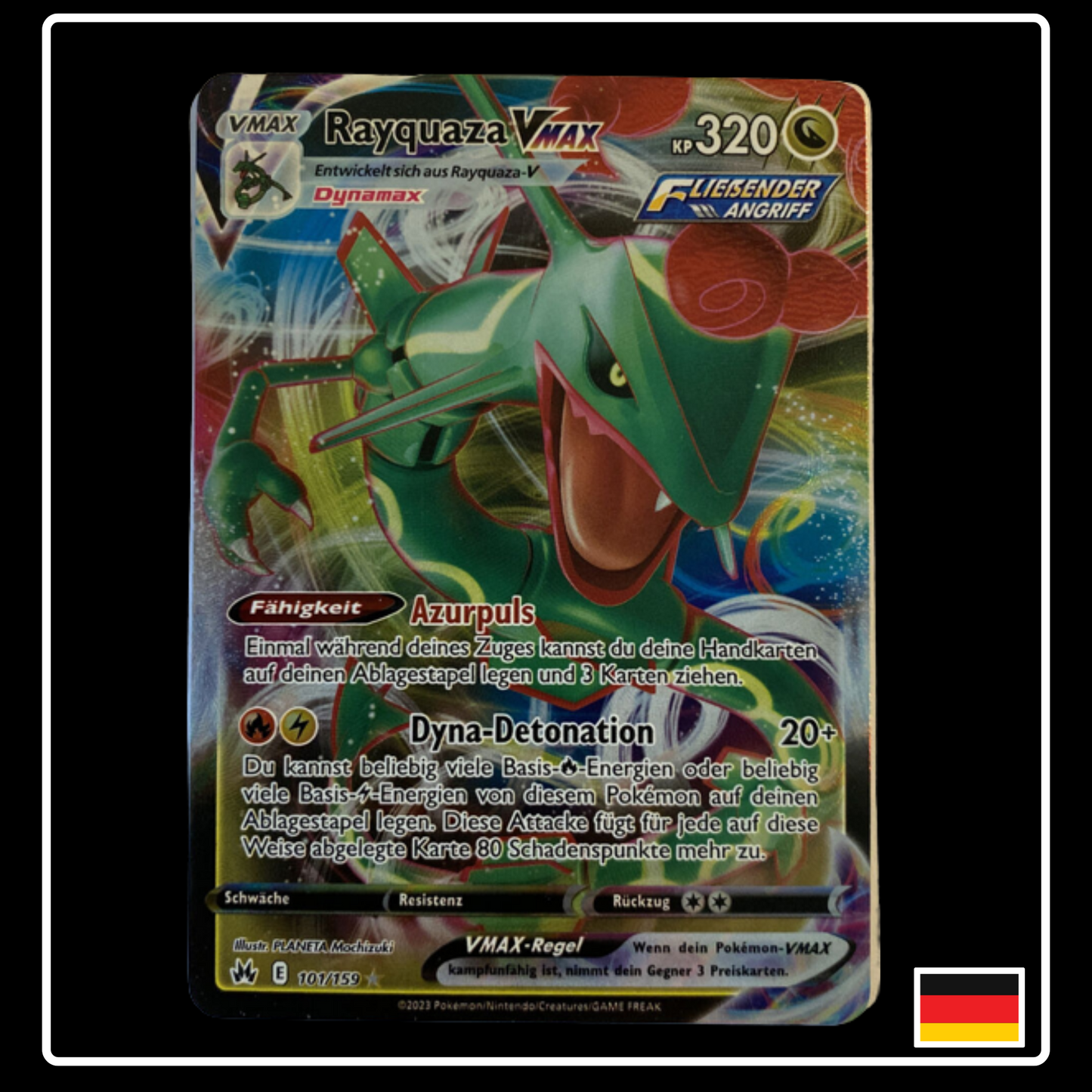 Rayquaza VMAX Deutsch 101/159 Zenit der Könige