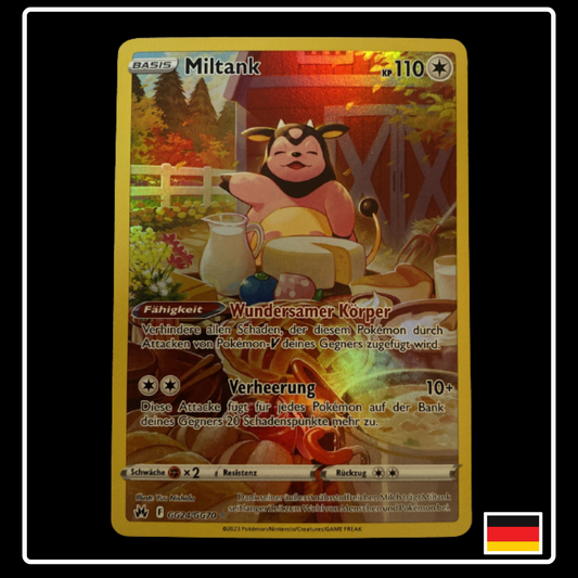 Miltank Art Rare Deutsch GG24/GG70 Zenit der Könige