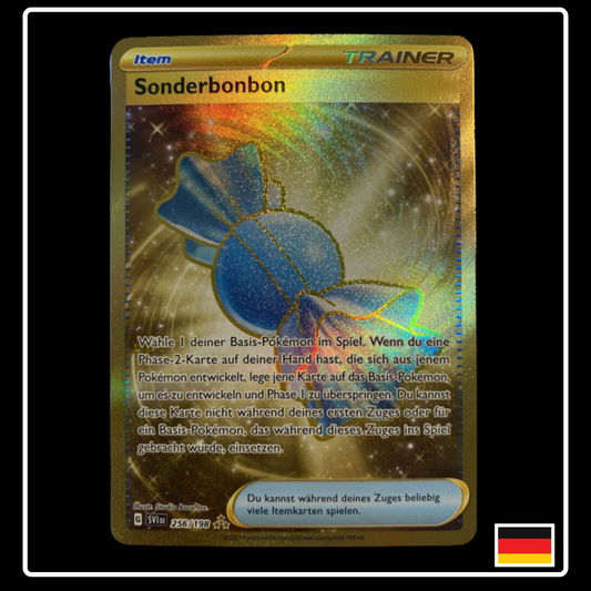 Sonderbonbon Hyper Rare Deutsch 256/198 Karmesin & Purpur