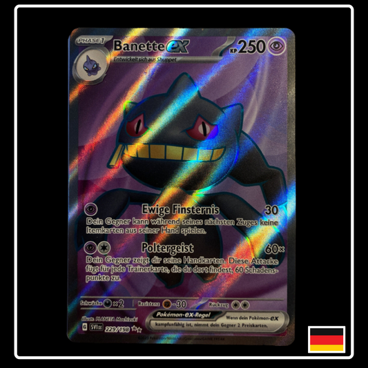 Banette ex Full Art Deutsch 229/198 Karmesin & Purpur