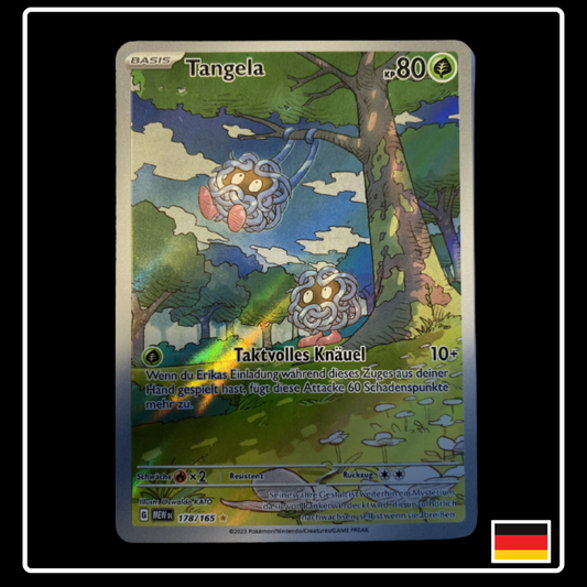 Tangela Art Rare Deutsch 178/165 Karmesin & Purpur 151