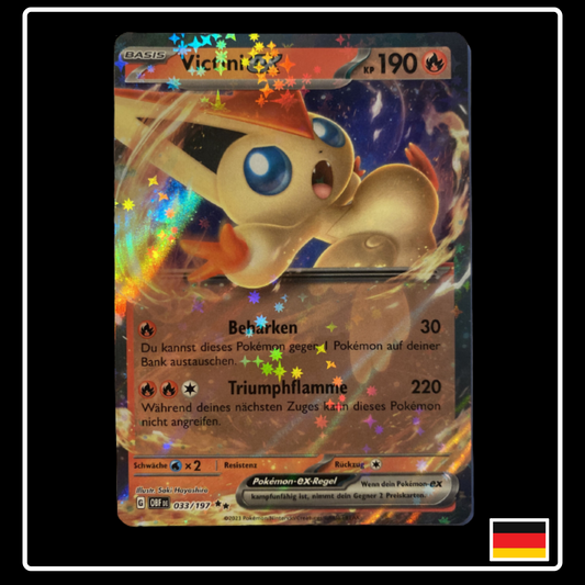 Victini ex Deutsch 033/197 Obsidian Flammen