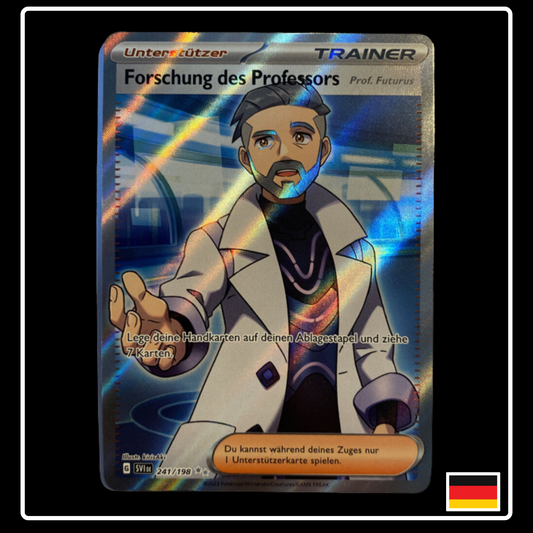 Forschung des Professors Trainer Full Art Deutsch 241/198 Karmesin & Purpur