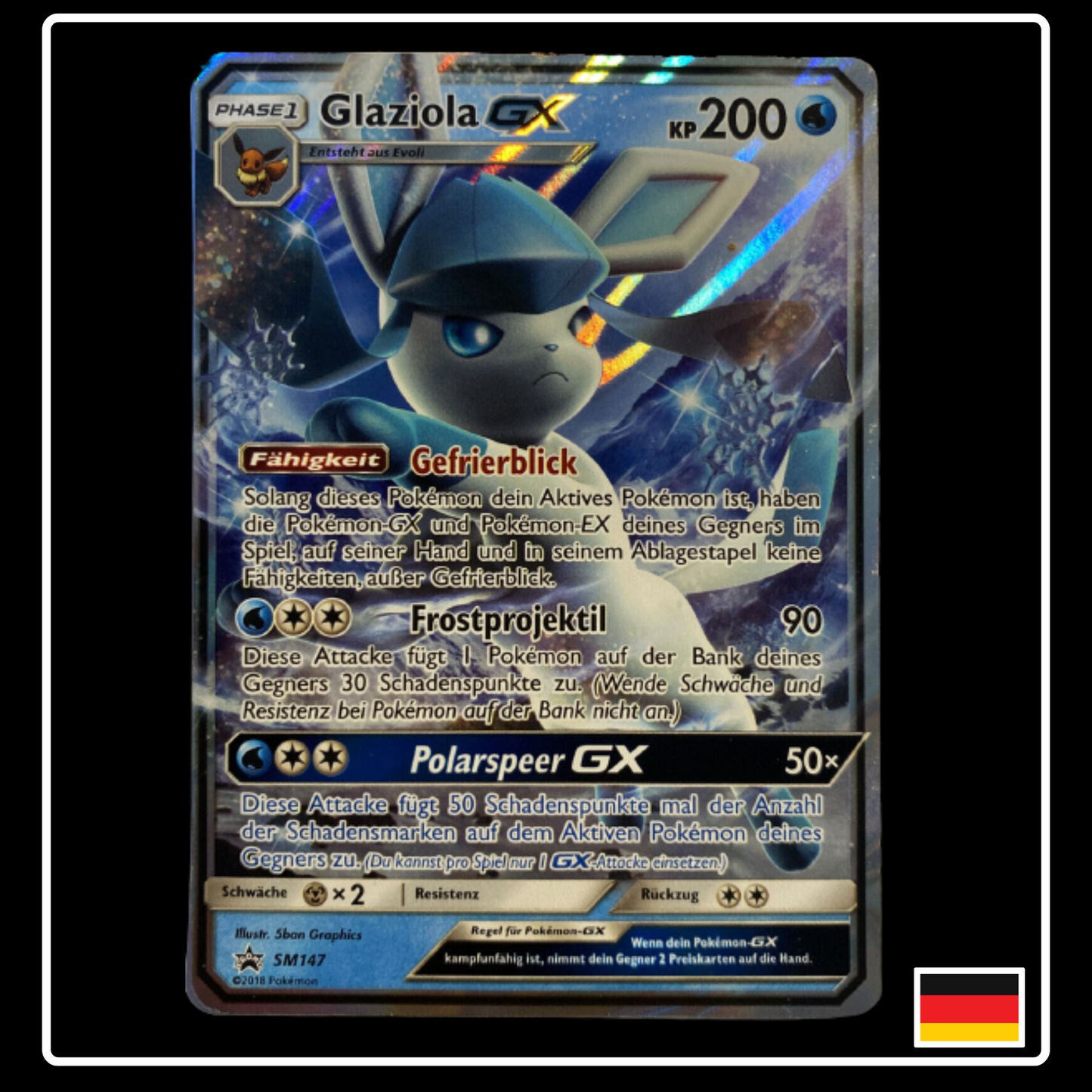 Glaziola GX Deutsch SM147 Black Star Promo