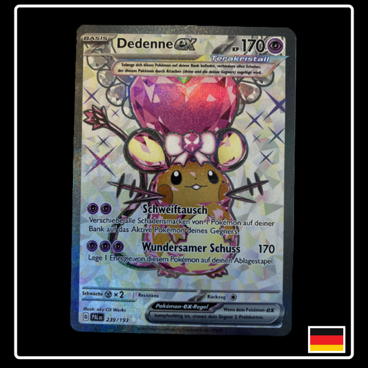 Dedenne ex Tera Full Art Deutsch 239/193 Entwicklungen in Paldea