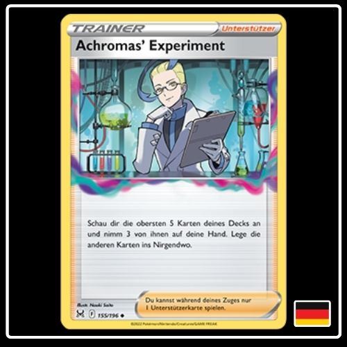 Achroma's Experiment 155/196 Pokemon Verlorener Ursprung