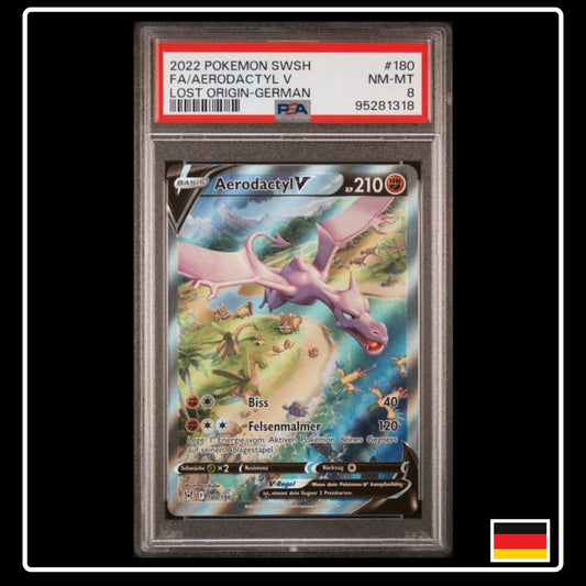 Aerodactyl V Alternative Art 180/196 Verlorener Ursprung PSA 8