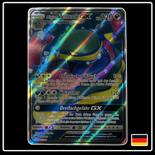 Alola-Sleimok GX 138/147 Pokemon Nacht im Flammen