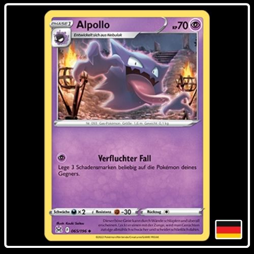 Alpollo 065/196 Pokemon Verlorener Ursprung