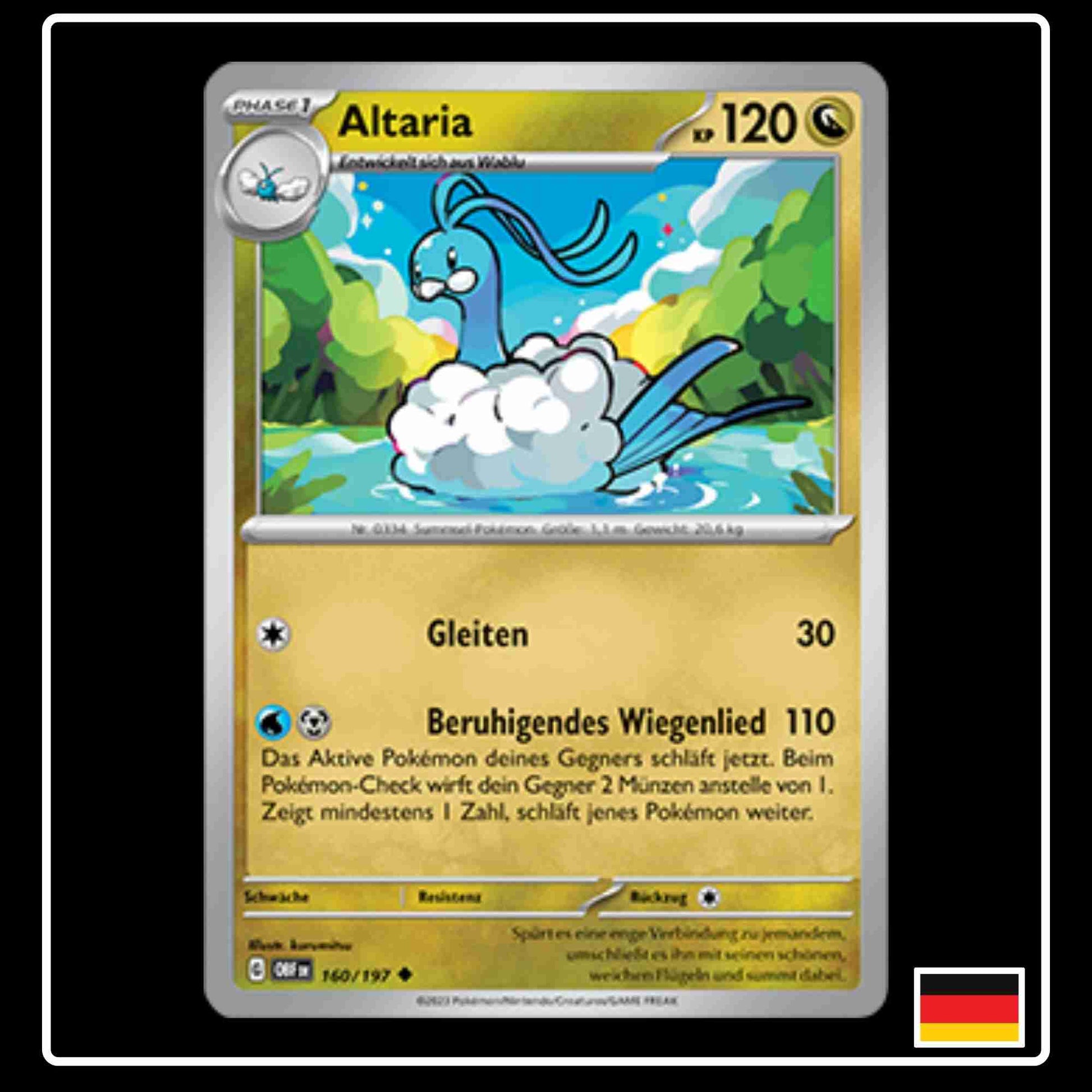 Pokemon Karte Altaria 160/197