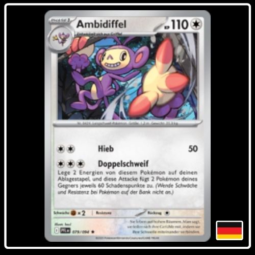 Ambidiffel 079/094 Pokemon Fatale Flammen