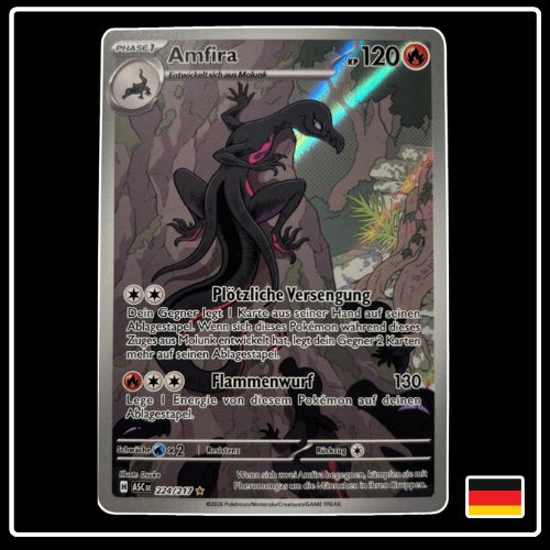 Amfira Illustration Rare 224/217 Pokemon Erhabene Helden