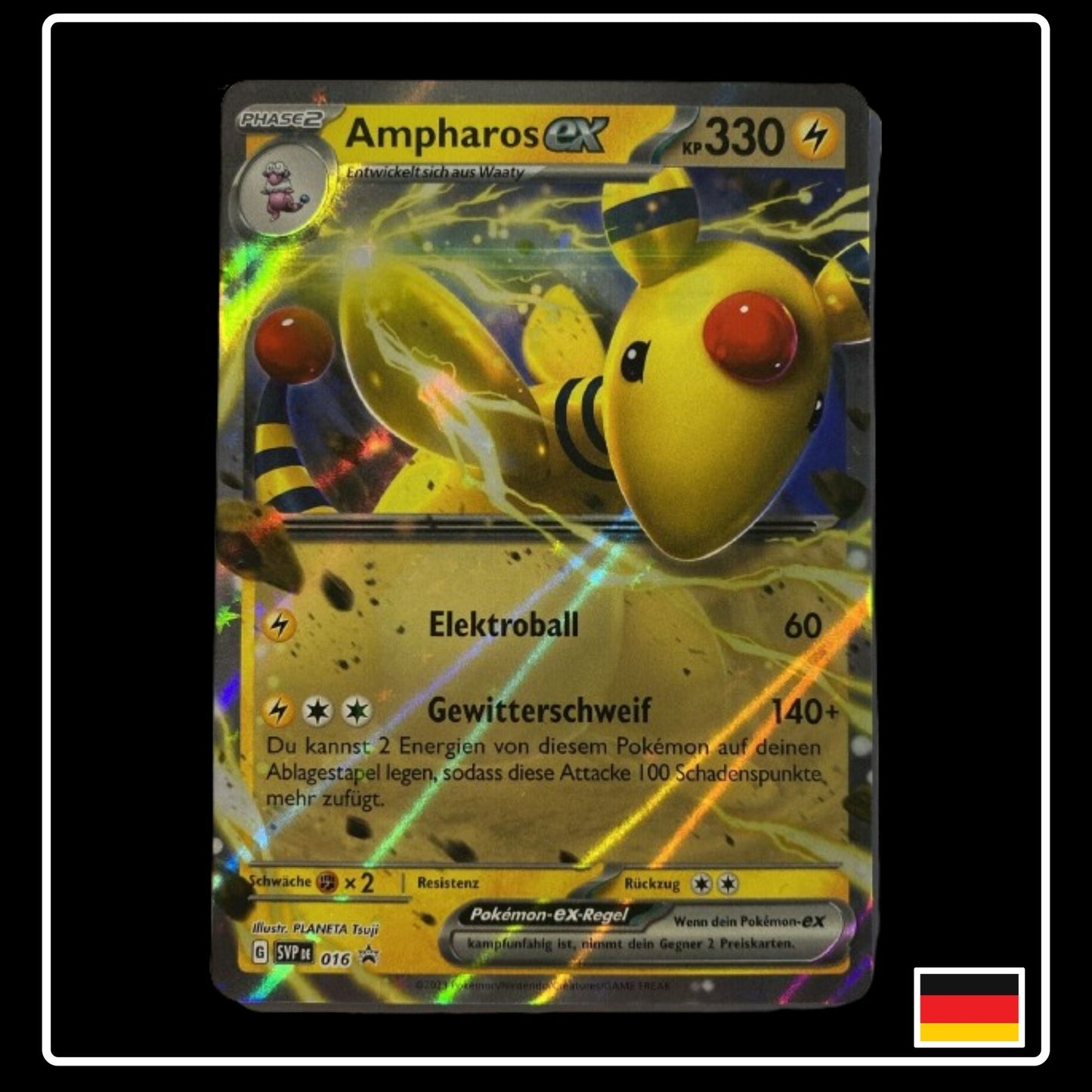 Ampharos ex Promo Karte SVP DE 016