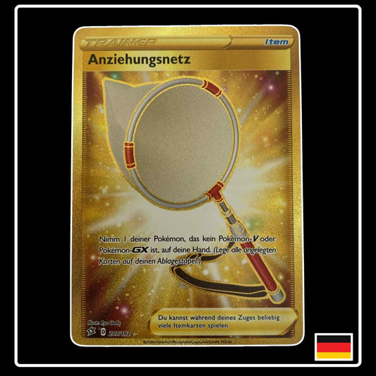 Anziehungsnetz GOLD 207/192 Pokemon Clash der Rebellen