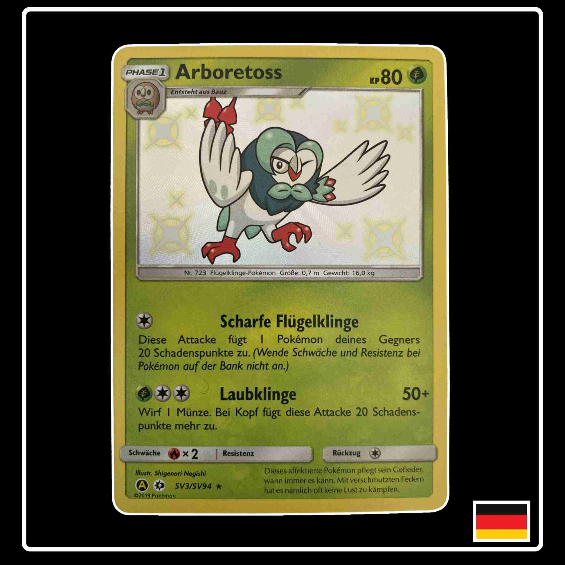 Arboretoss Shiny SV3/SV94 Verborgenes Schicksal