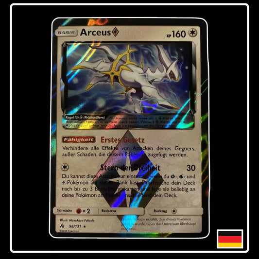 Arceus Prisma-Stern 96/131 Pokemon Grauen der Lichtfinsternis