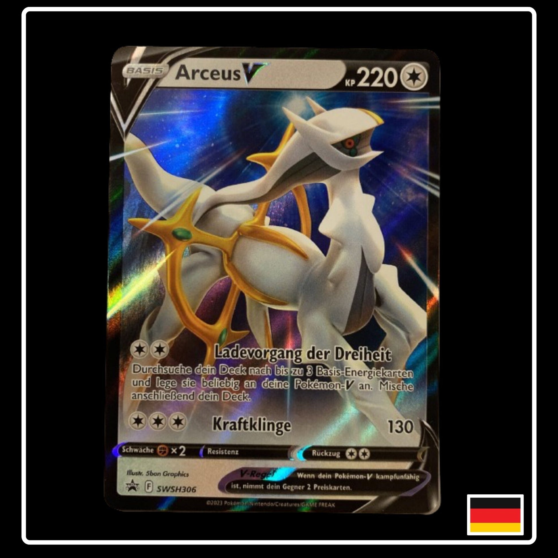 Arceus V Karte SWSH306 Promo