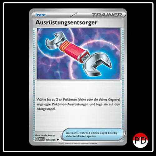 Ausrüstungsentsorger 085/086 Pokemon Weisse Flammen