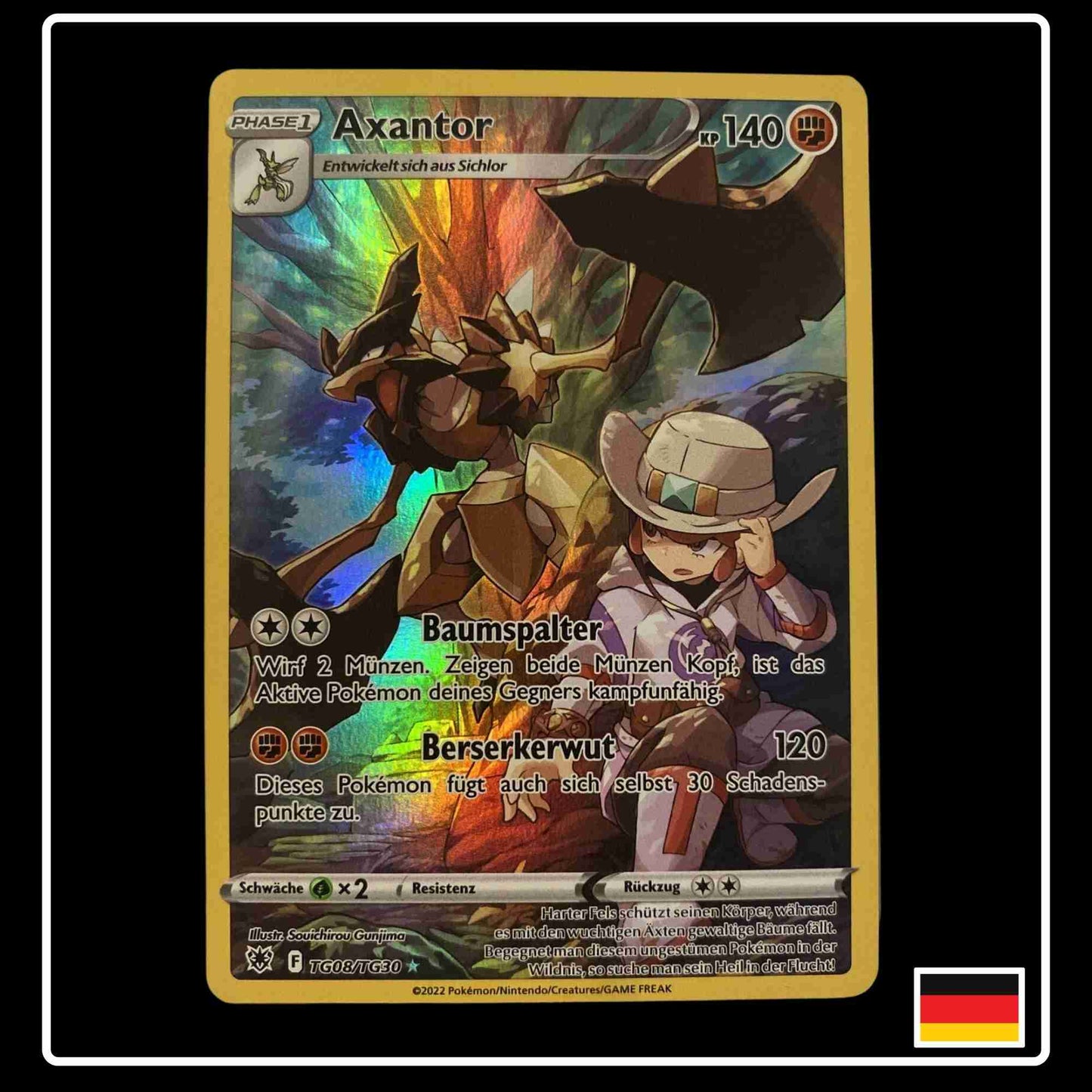 Axantor CHR Pokemon Karte TG08/TG30 aus dem Set Astralglanz