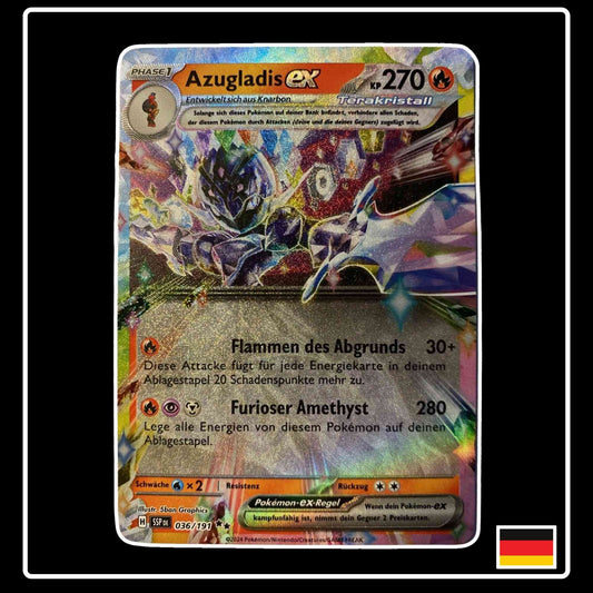 Pokemon Azugladis ex 036/191 Stürmische Funken