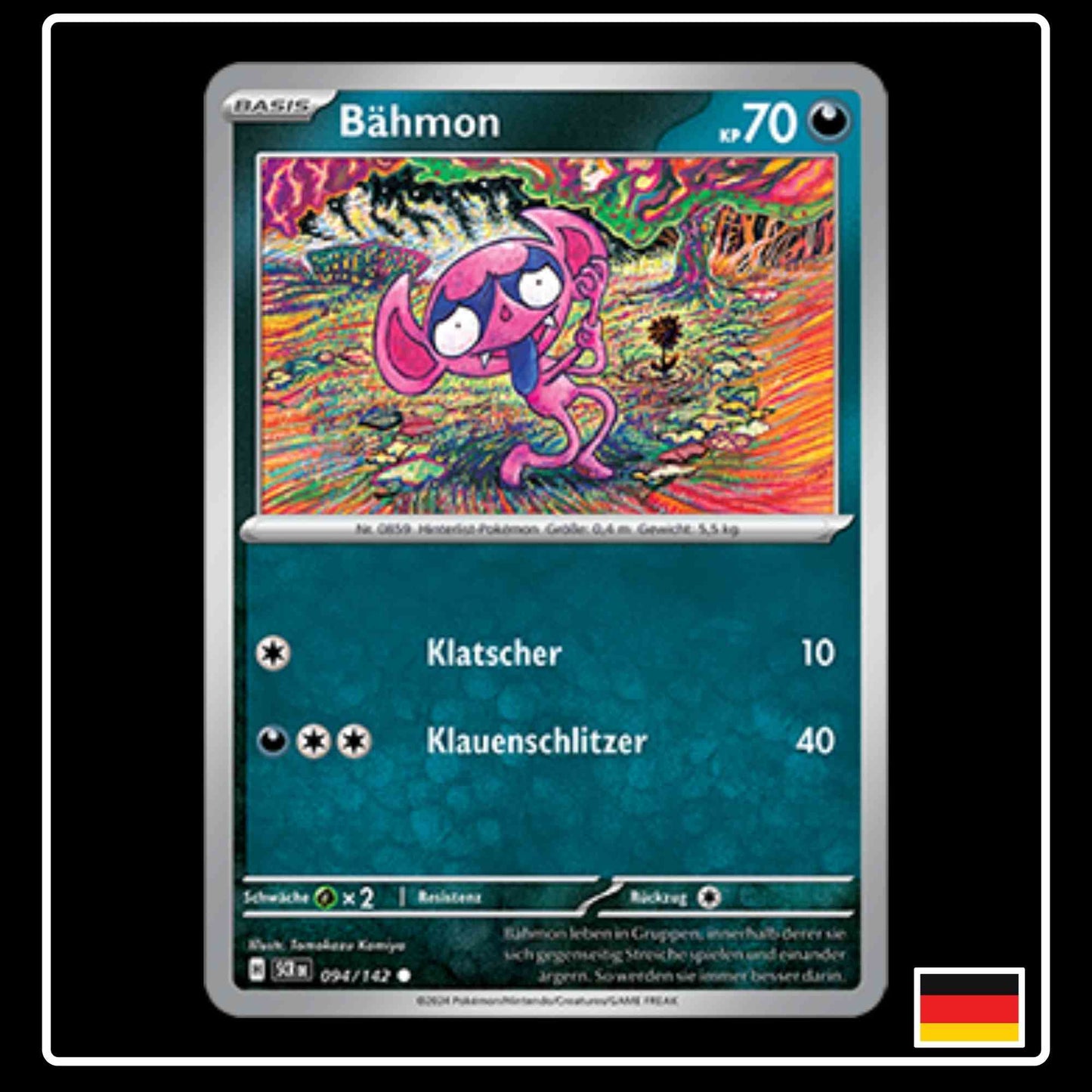 Bähmon 094/142 Pokemon Stellarkrone