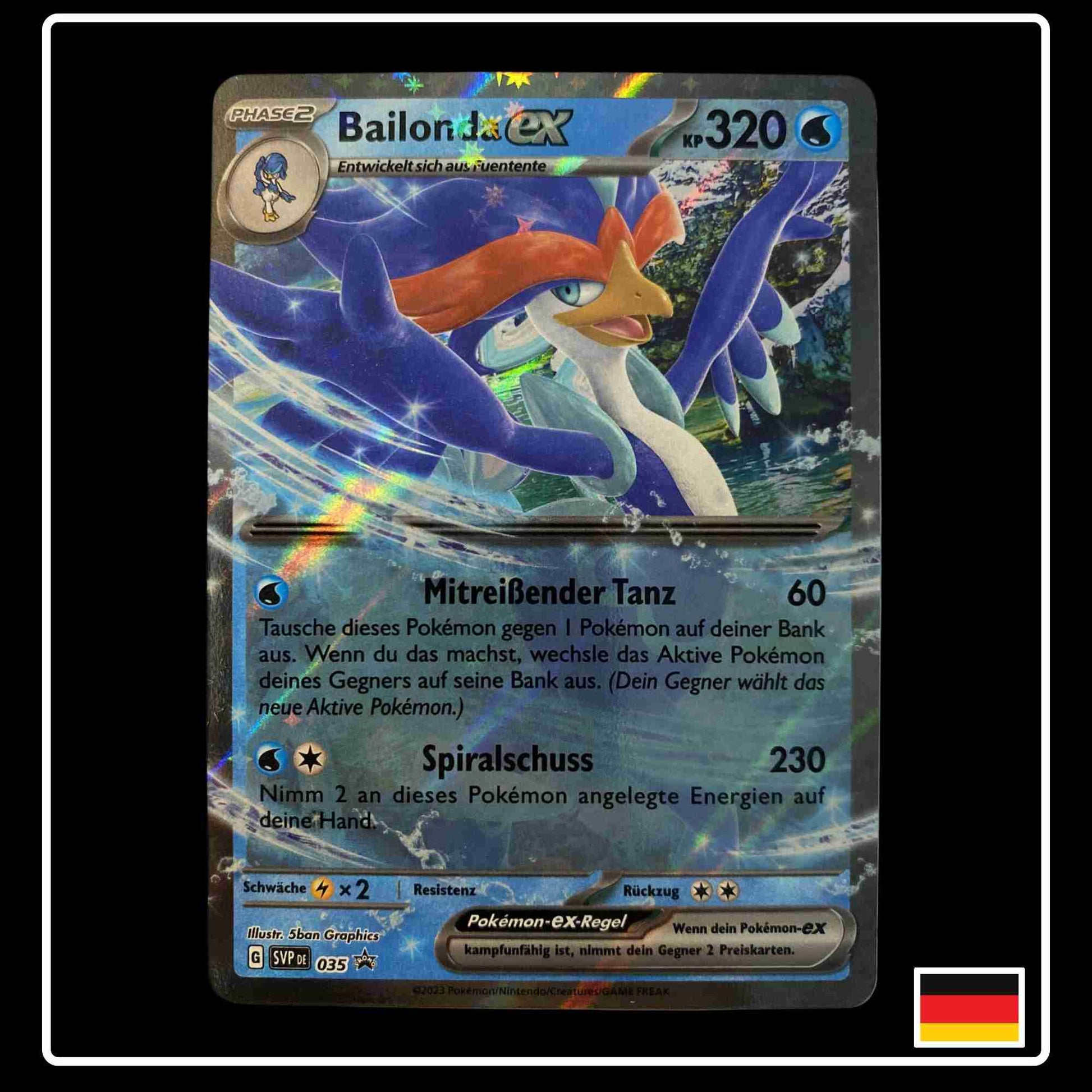 Bailonda ex Pokemon Promokarte