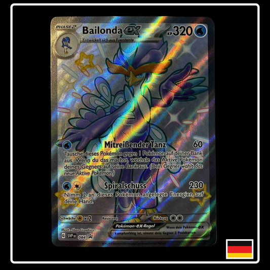 Bailonda ex Shiny Pokemon Karte SVP084