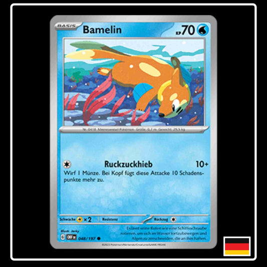 Bamelin Pokemon Karte