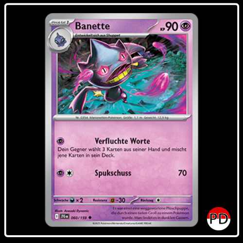 Banette 060/159 Pokemon Reisegefährten