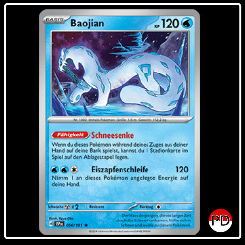 Baojian 056/191 Pokemon Stürmische Funken