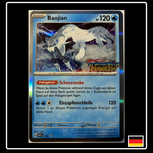 Baojian Stamp Stürmische Funken SVP DE 152 Pokeon