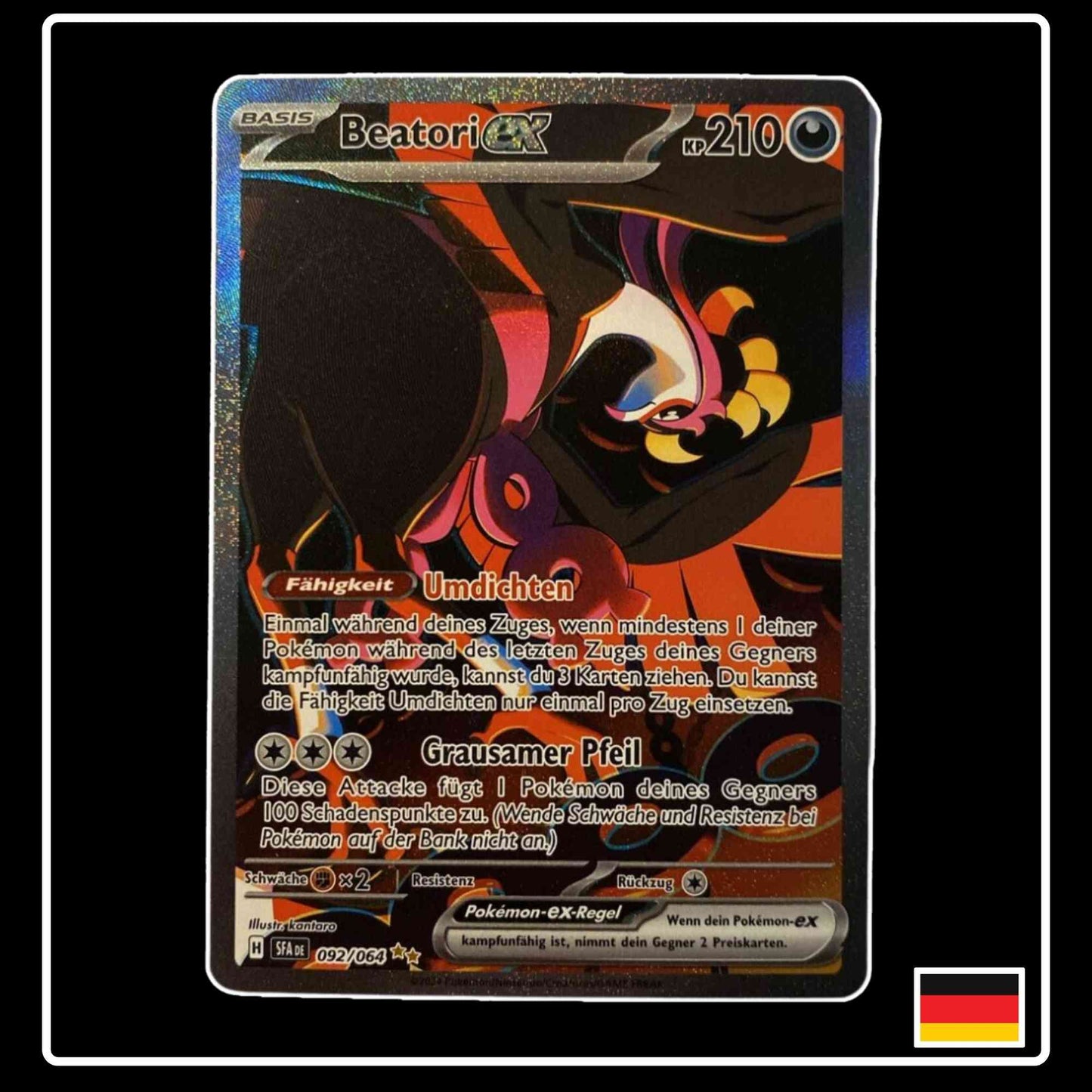 Beatori ex SIR 092/064 Pokemon Nebel der Sagen