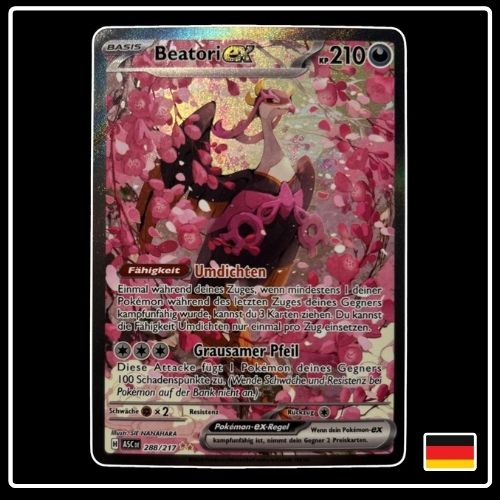 Beatori ex SIR 288/217 Pokemon Erhabene Helden
