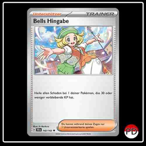 Bells Hingabe 142/162 Pokemon Gewalten der Zeit