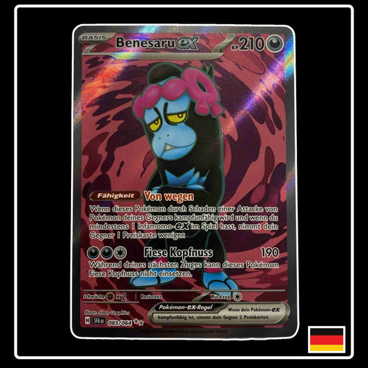 Benesaru ex Full Art 083/064 Nebel der Sagen Pokemon