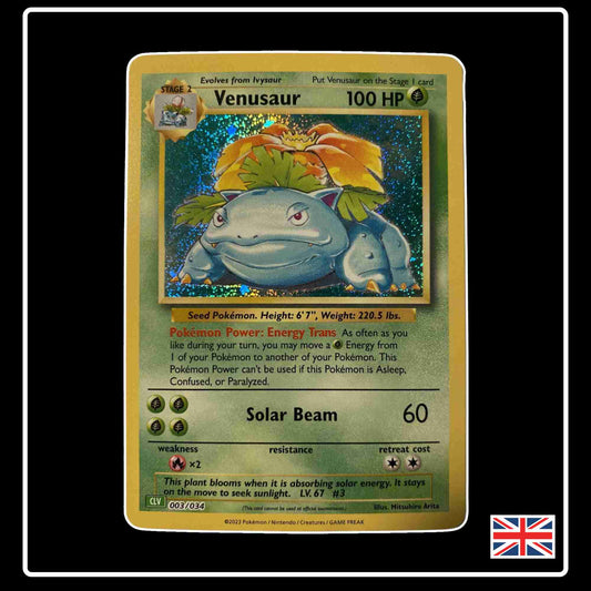 Bisaflor 003/034 aus dem Pokemon Deck TCG Classic Collection